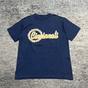 Vintage Cincinnati Jazz Fest 1997 T Shirt Mens Large Blue 90s Concert